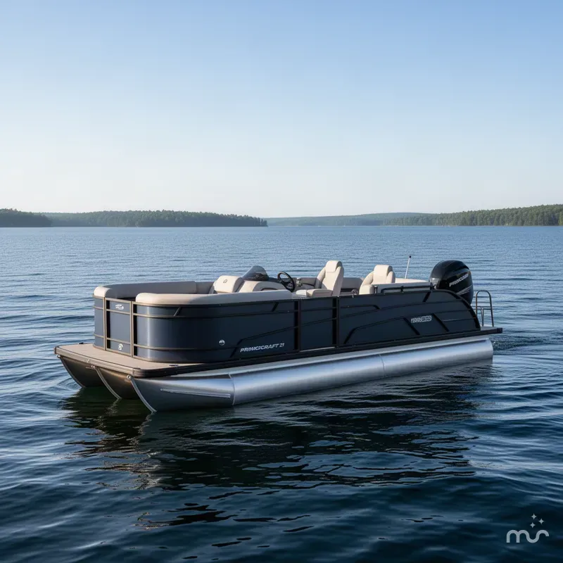 Slide: The Image of Princecraft 21 Sportfisher 115HP 2RS Pontoon 2027 - 2