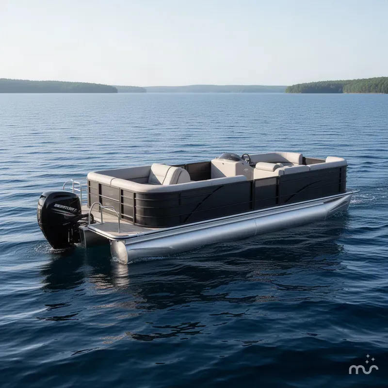 The Image of Bentley Pontoons Legacy 115HP 200 Swingback Pontoon 2026 - 0