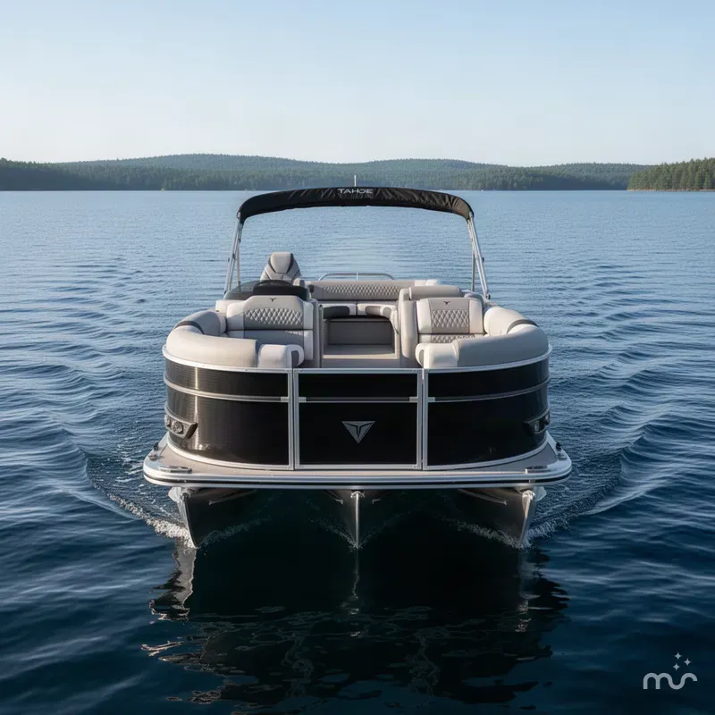 Slide: The Image of Tahoe Cascade 140HP CRB 2385 Cruise Rear Bench 2025 - 1
