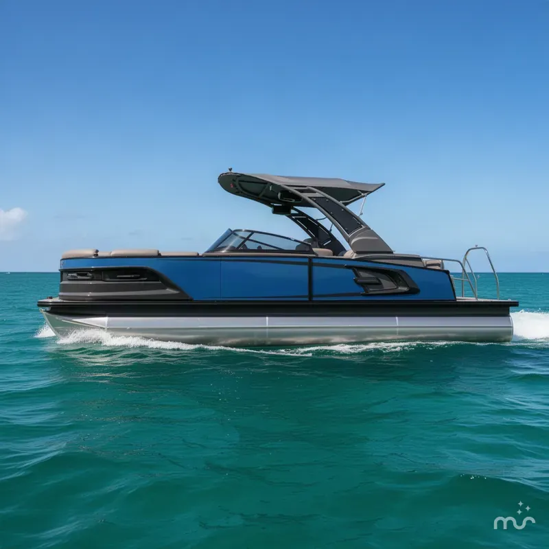 The Image of Avalon 2585 Excalibur LTD ELW Tri toon | Mercury Racing 450R 2023 - 1