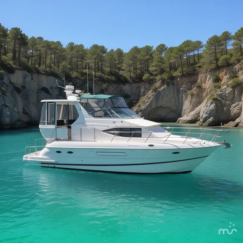 Slide: The Image of Cruisers 4450 Express Motoryacht 2000 - 2