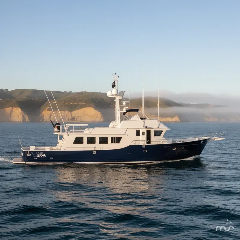 Slide: The Image of Bray Yacht Design Ocean Series Long Range Sportfisher 2028 - 2