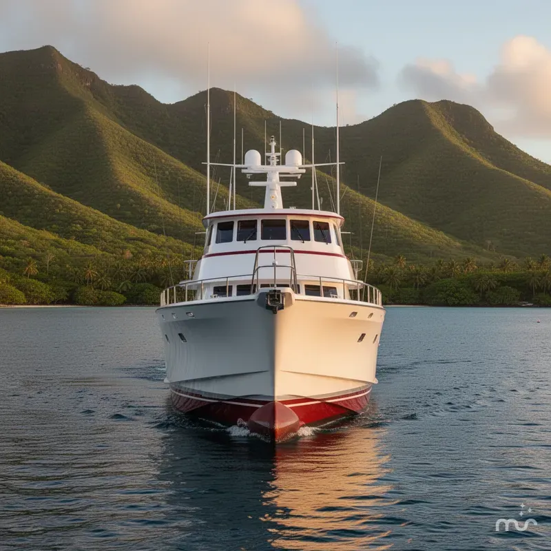 Slide: The Image of Bray Yacht Design Ocean Series Long Range Sportfisher 2028 - 1