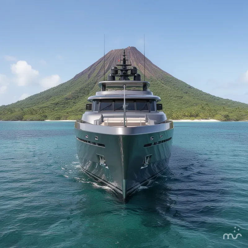 Slide: The Image of Bray Yacht Design Ocean Explorer Motoryacht 2028 - 1