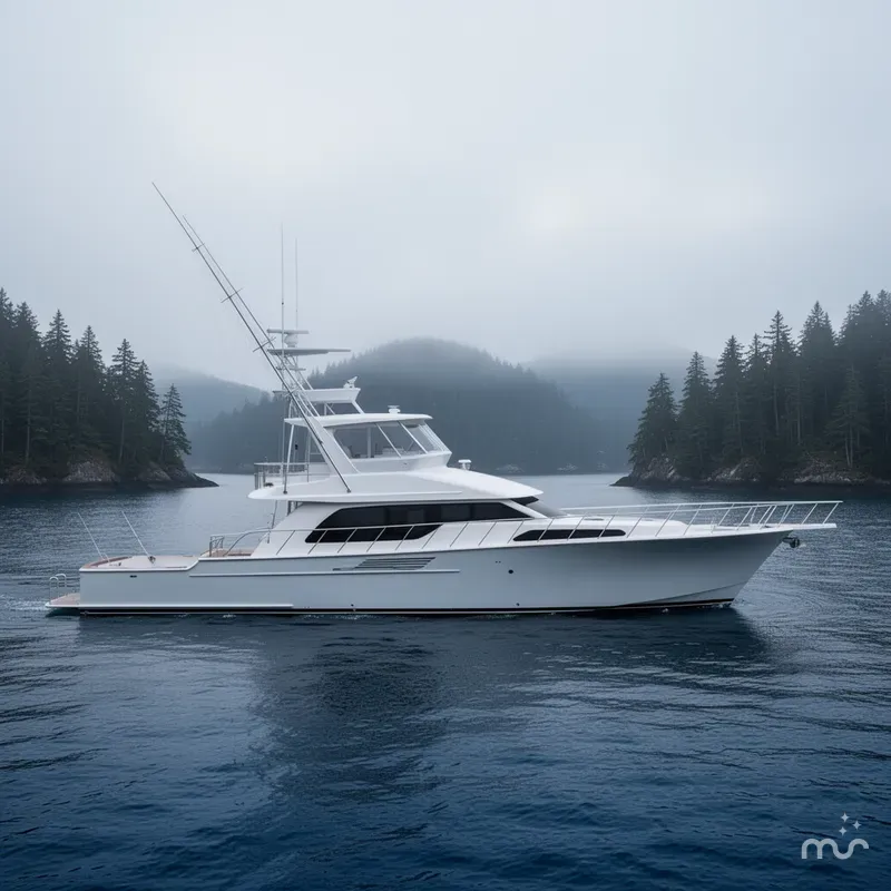 Slide: The Image of Mikelson 75 Long Range Luxury Sportfish 2027 - 2