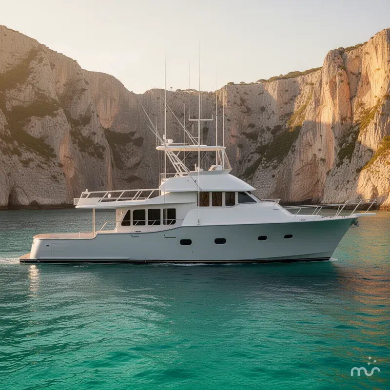 Slide: The Image of Mikelson Nomad Long Range Cruising Sportfish 2027 - 2