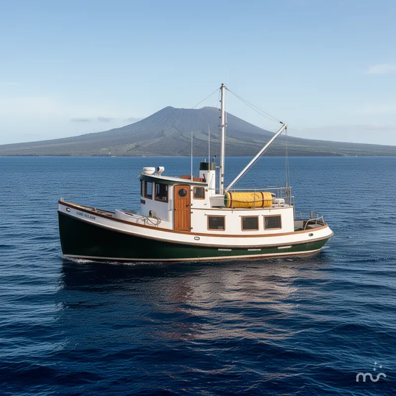 Slide: The Image of Lord Nelson Victory Tug/Trawler- YANMAR 1983 - 2