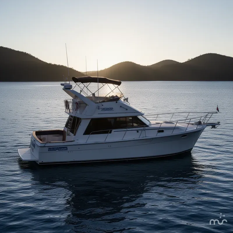 Slide: The Image of Bayliner 3288 Motoryacht 1992 - 0
