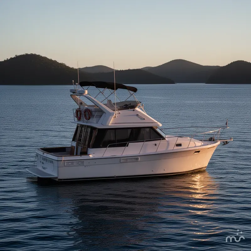 Slide: The Image of Bayliner 3288 Motoryacht 1992 - 2