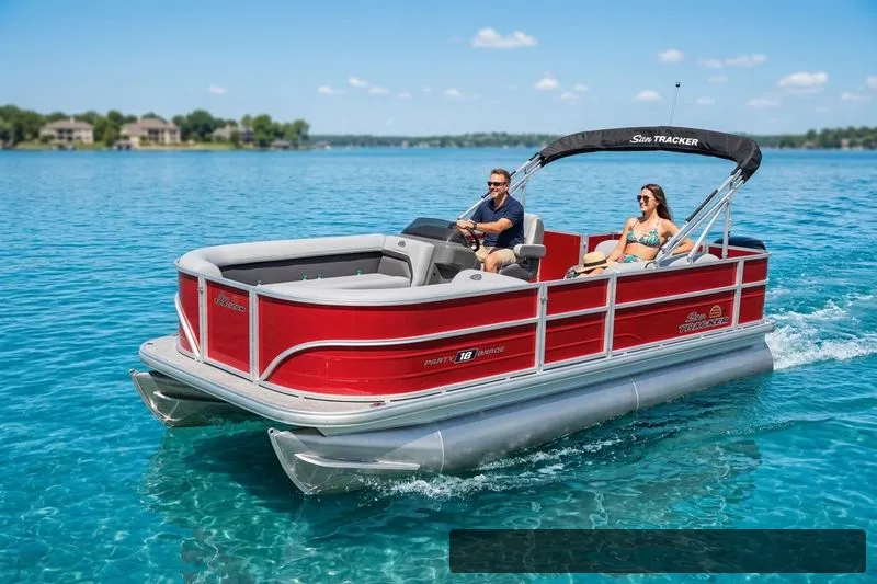 The Image of Sun Tracker Party Barge 18 DLX 2026 - 0