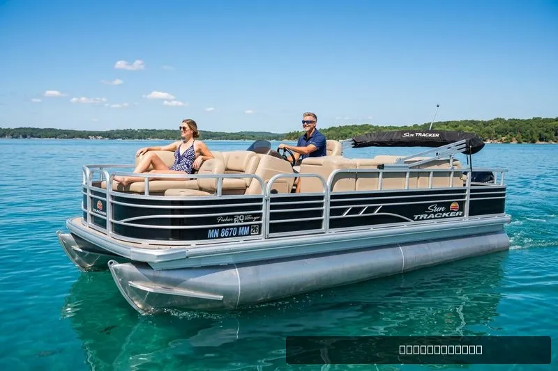 The Image of Sun Tracker Fishin' Barge 20 DLX 2023 - 0