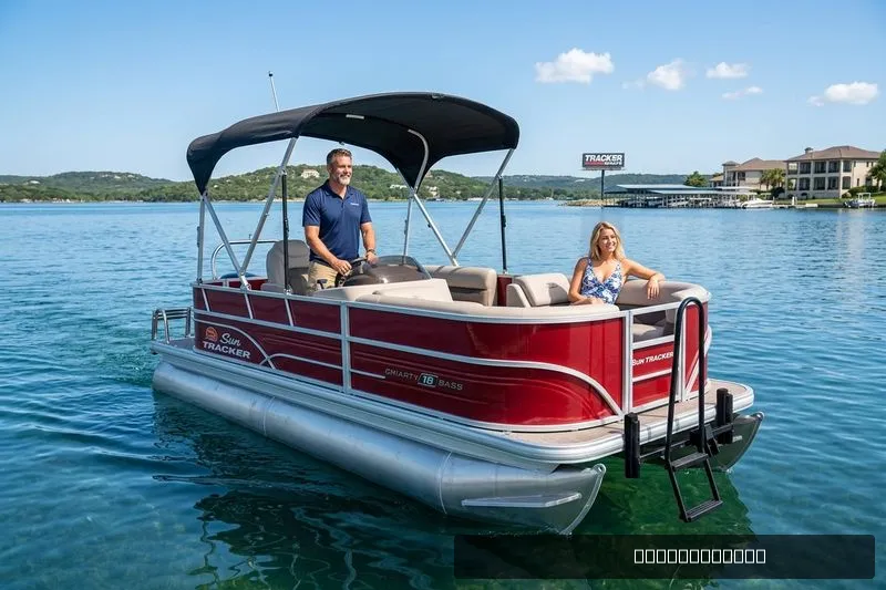 The Image of Sun Tracker Party Barge 18 DLX 2026 - 0