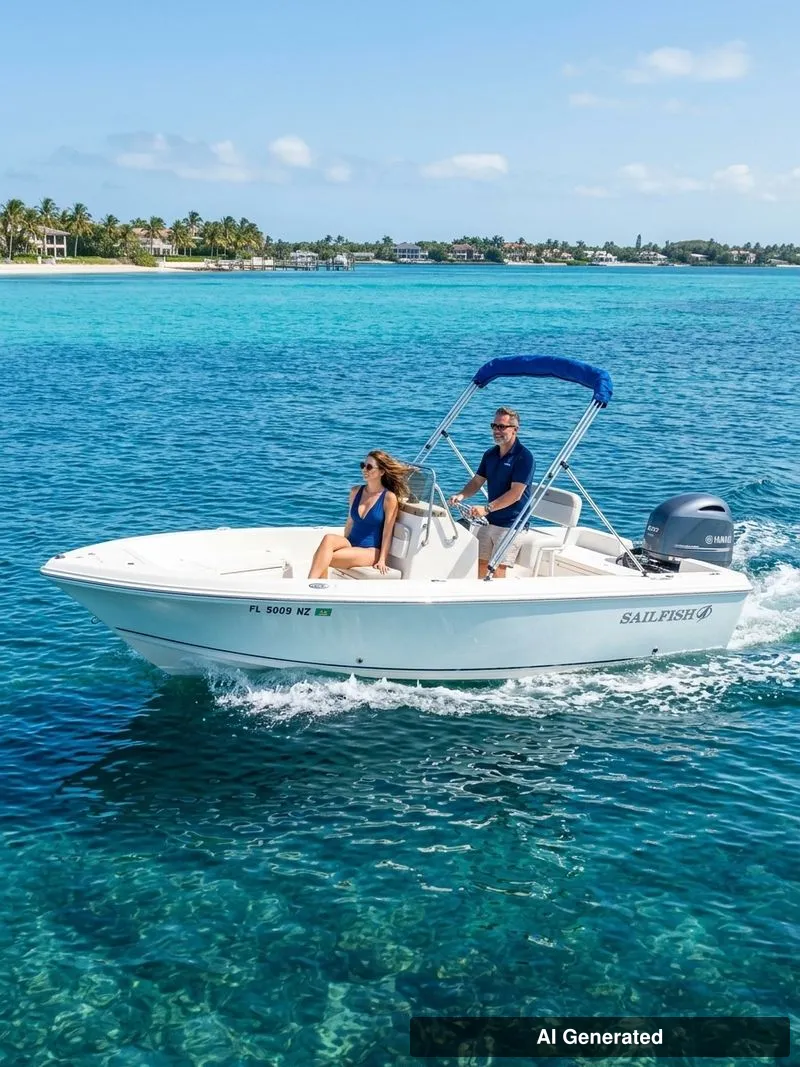 The Image of Sailfish 1900 BB Bay Boat 2009 - 0
