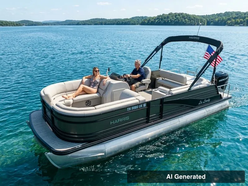 The Image of Harris Grand Mariner 250 SLEC Tritoon 2016 - 0