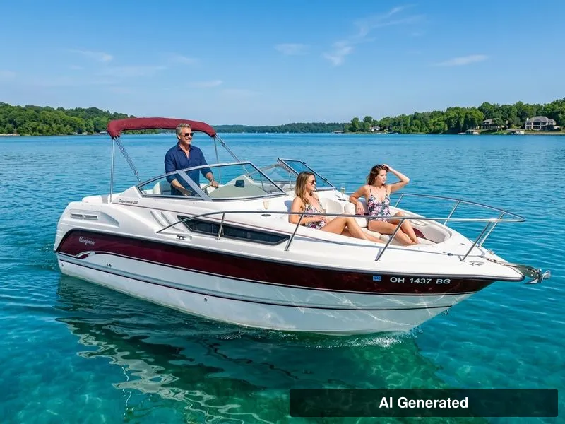 The Image of Chaparral Signature 27 Cabin Cruiser 1994 - 0