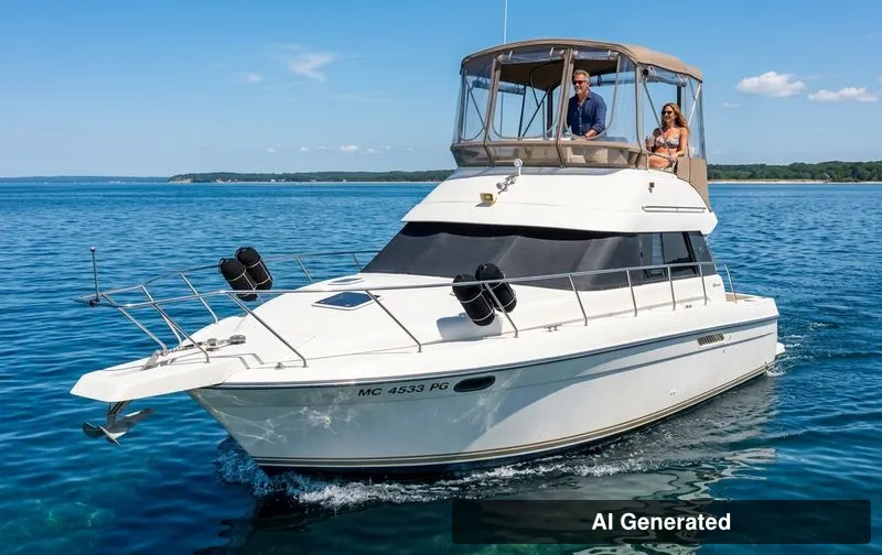 The Image of Silverton 37 Motor Yacht 1991 - 0