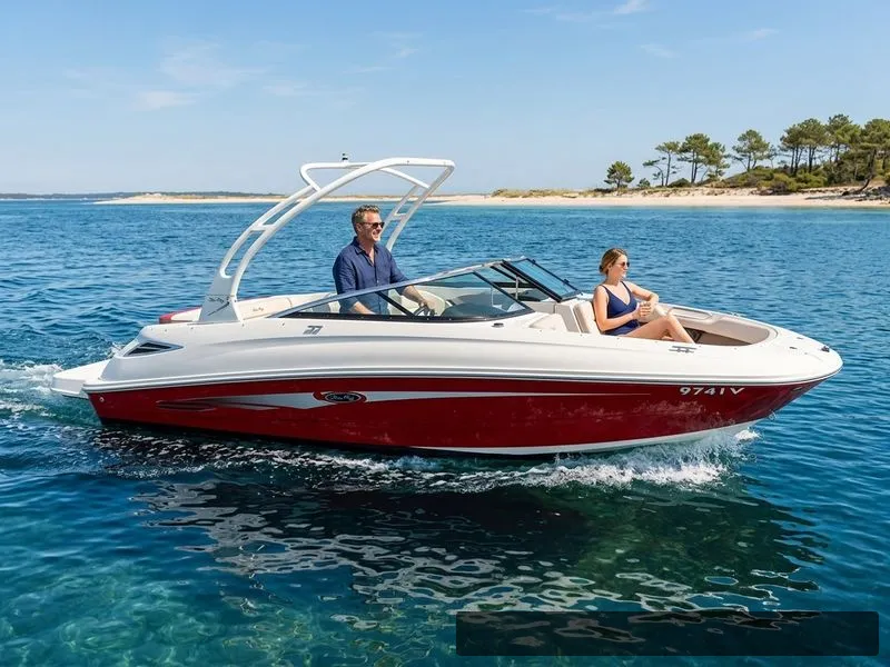 The Image of Sea Ray 240 Sun Deck Outboard 2014 - 0