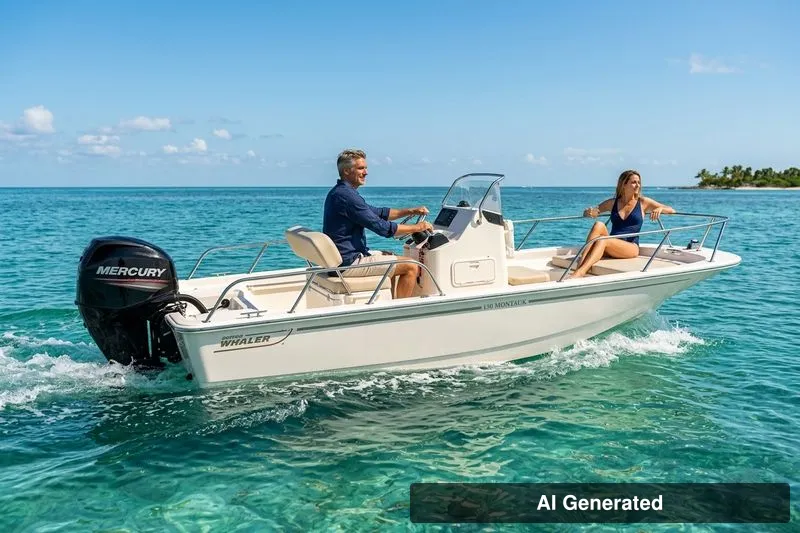 The Image of Boston Whaler 150 Montauk 2020 - 0
