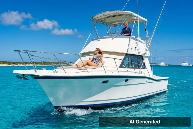 The Image of Hatteras 36 Convertible 1983 - 0