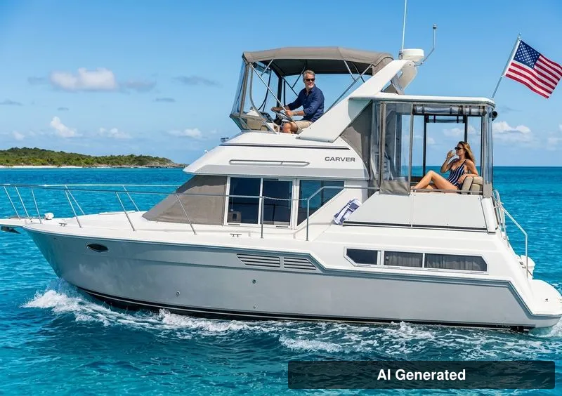 The Image of Carver Yachts 325 Aft Cabin 1998 - 0
