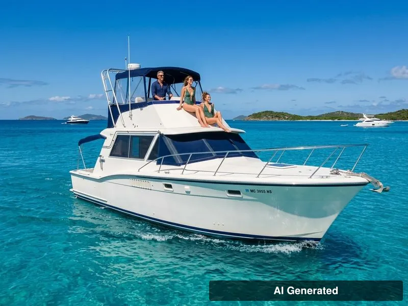 The Image of Hatteras 38 Convertible 1972 - undefined