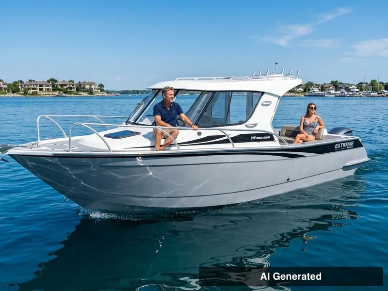 The Image of Extreme Boats 915 Walk Around 30' 2025 - 0