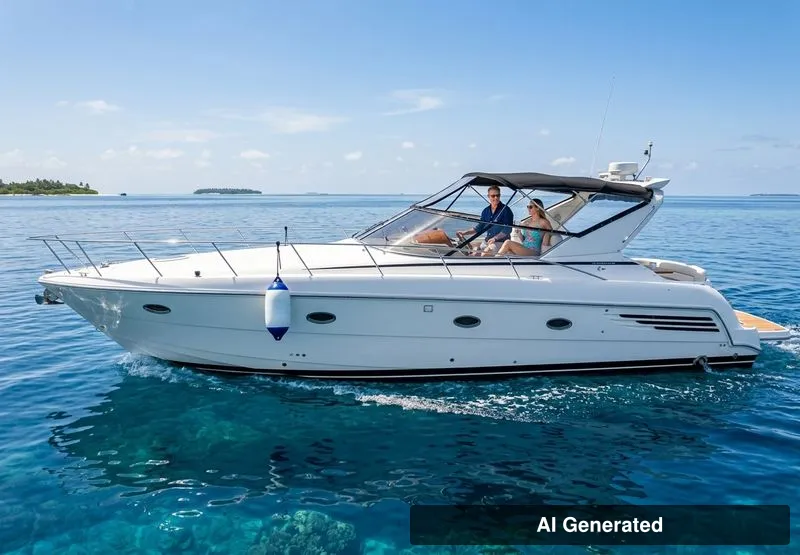 The Image of Carver Yachts 404 Cockpit Motor Yacht 2000 - 0