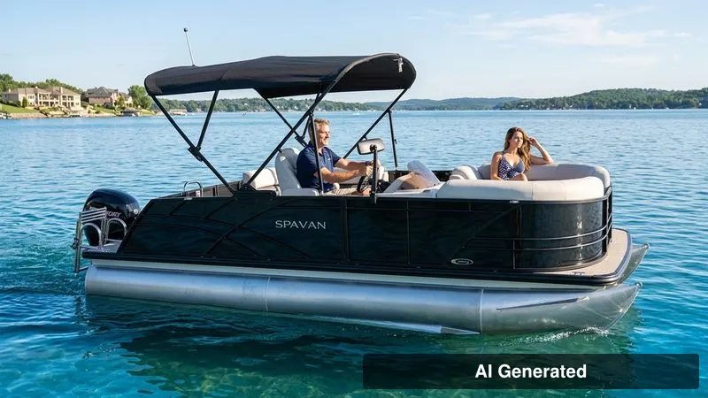 The Image of Sylvan Mirage 820 CLZ DH Premium Pontoon Includes Custom Trailer 2026 - 0
