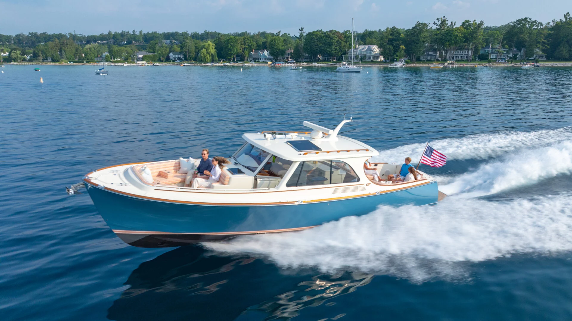 Slide: The Image of Hinckley Yachts Picnic Boat 39 2026 - 1