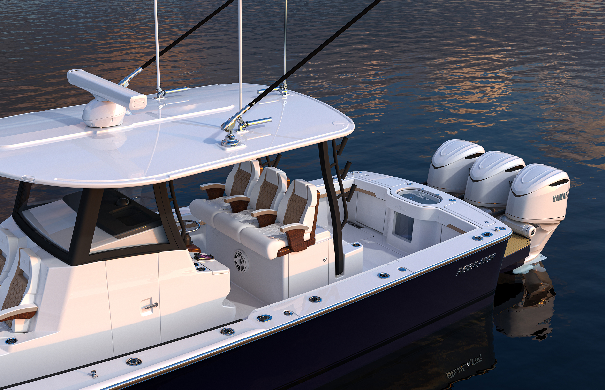 Slide: The Image of Regulator Marine 35 Center Console 2027 - 3