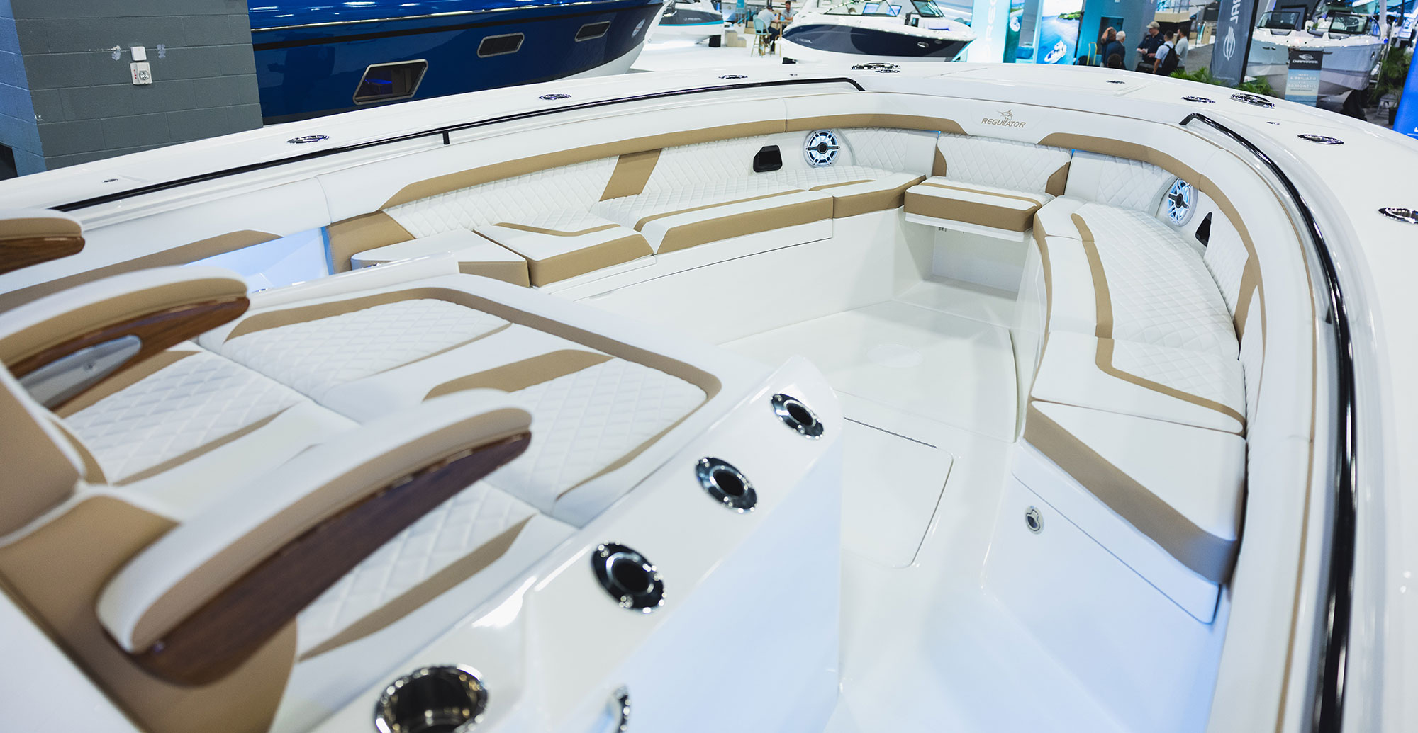 Slide: The Image of Regulator Marine 35 Center Console 2027 - 28