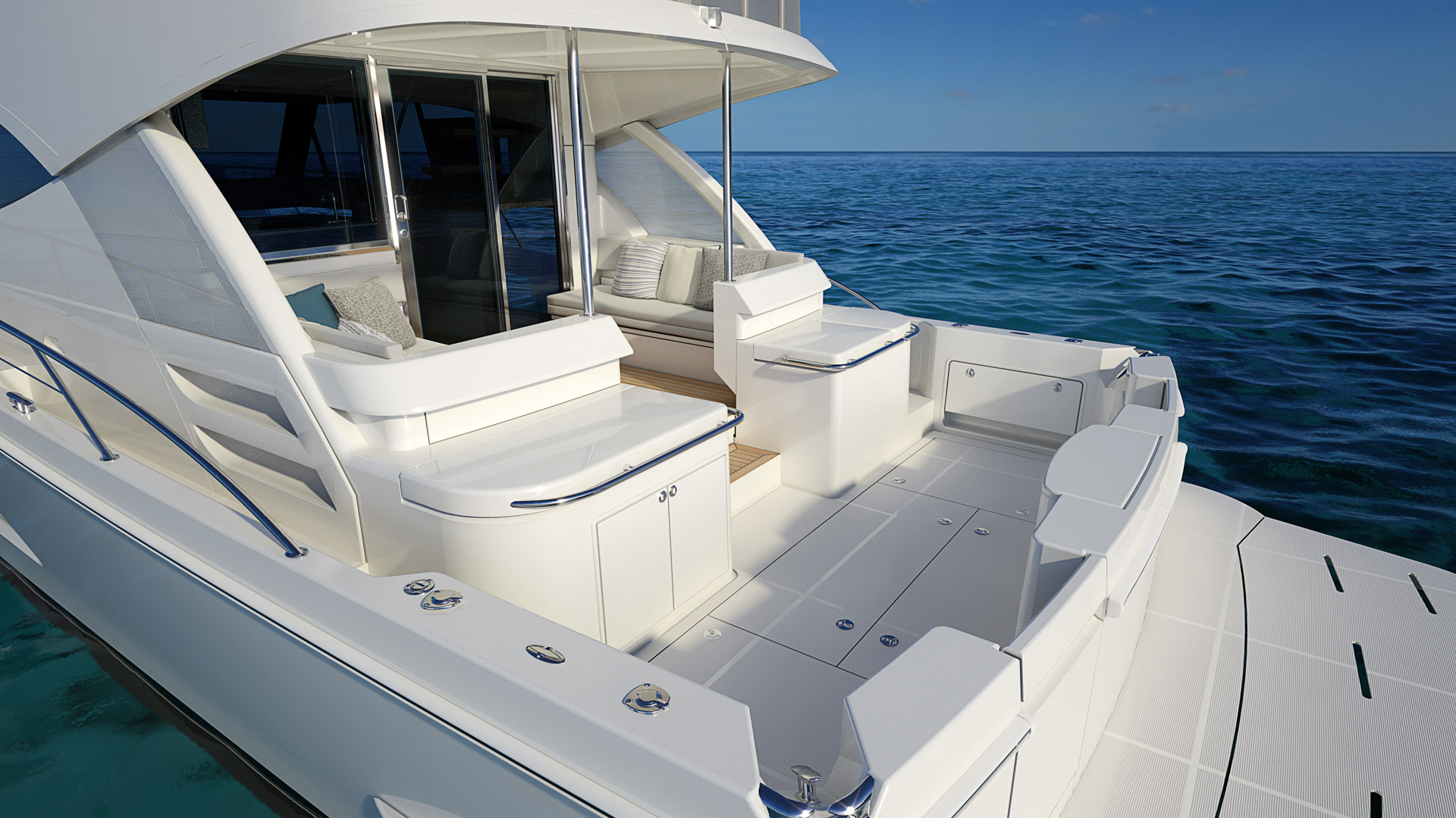 Slide: The Image of Riviera 50 Sports Motor Yacht 2026 - 9